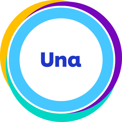 Una logo